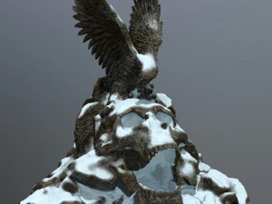 porta del teschio Modello 3D