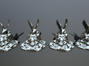 skull gate 3D Модель