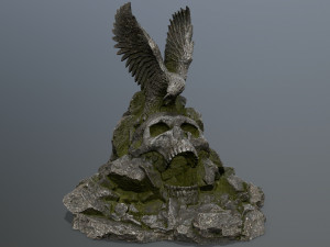 skull gate 3Dモデル