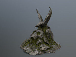 skull gate Modelo 3D