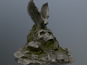 skull gate Modelo 3D