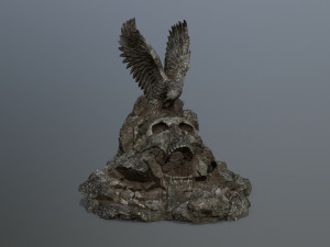 skull gate Model 3D