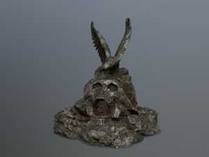 skull gate Model 3D