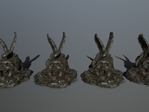 skull gate Model 3D
