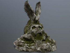 skull gate Modelo 3D