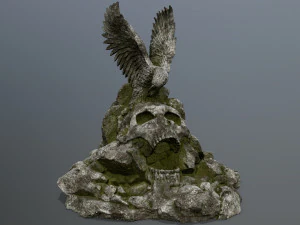 kafatası kapısı 3D Model