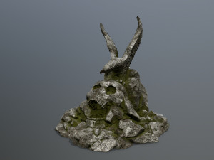 skull gate Modelo 3D