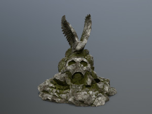 skull gate Modelo 3D