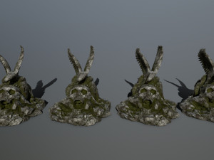 skull gate Modelo 3D