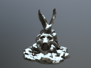 skull gate 3D 모델