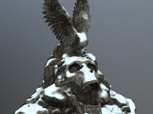 skull gate 3D 모델