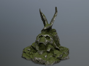 skull gate Model 3D