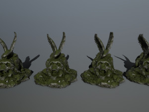 skull gate Model 3D