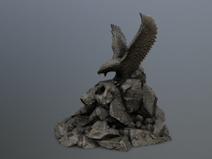 skull gate 3D Модель