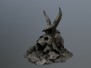 skull gate 3D Модель