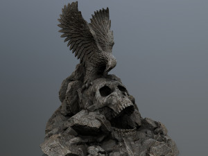 skull gate 3D Модель