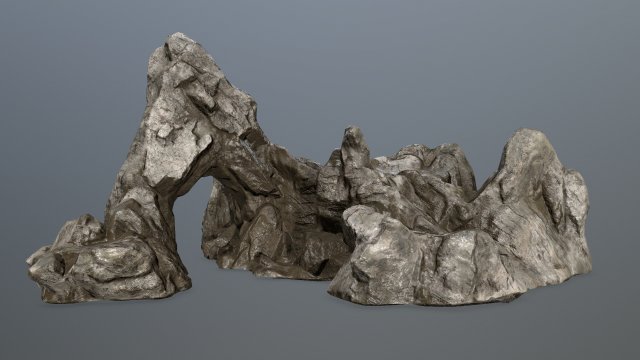rock gate 3D Modell .c4d .max .obj .3ds .fbx .stl .blend 