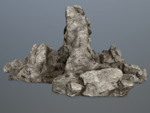 rock gate 3D Modell