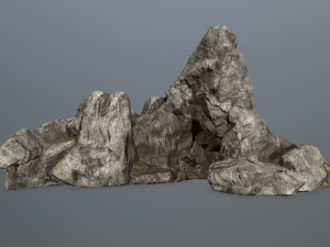 rock gate 3D Modell