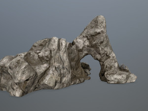 rock gate 3D Modell