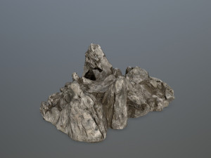 rock gate 3D Modell