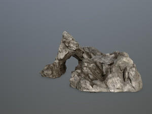 rock gate 3D Modell