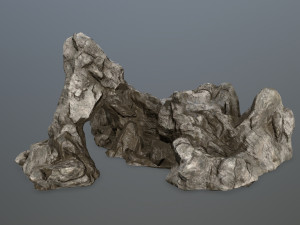 rock gate 3D Modell
