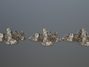 rock gate 3D Modell