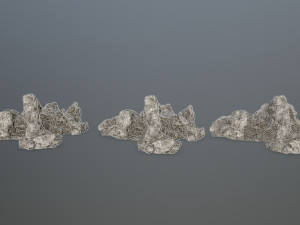 rock gate 3D Modell
