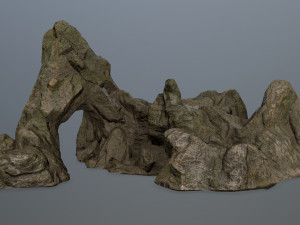 rock gate 3D Модель
