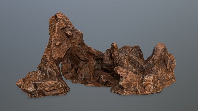 rock gate 3D Model .c4d .max .obj .3ds .fbx .stl .blend 
