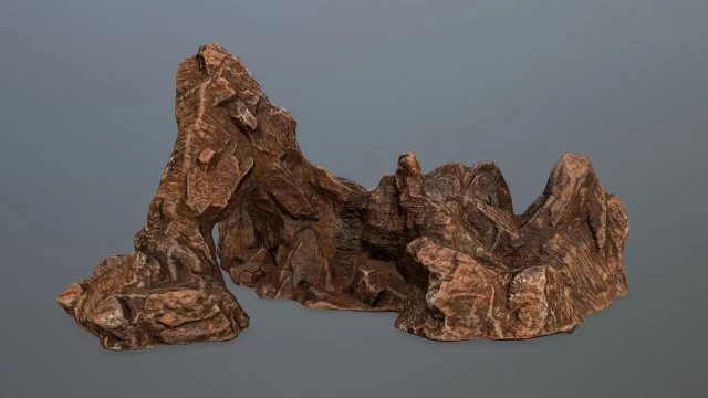 rock gate 3D Model .c4d .max .obj .3ds .fbx .stl .blend 