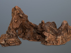 rock gate 3D Model