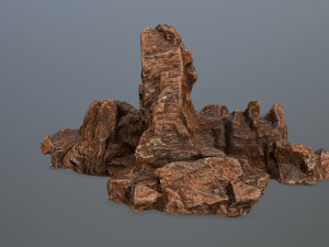 rock gate 3D Model