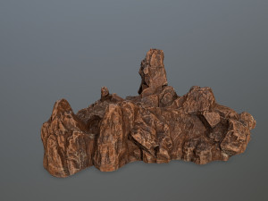 rock gate 3D Model