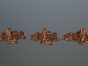 rock gate 3D Model