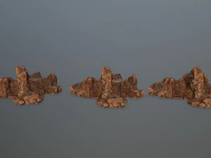 rock gate 3D Model
