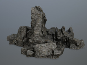 rock gate 3D Model
