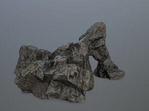 rock gate 3D Model