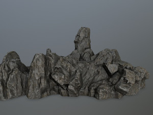 rock gate 3D Model