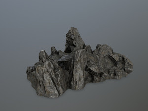 rock gate 3D Model