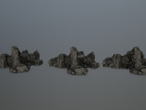 rock gate 3D Model