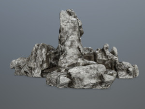rock gate 3D Model