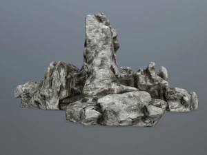 rock gate 3D Model