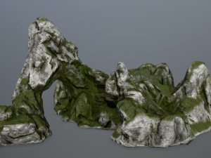 rock gate 3D Model