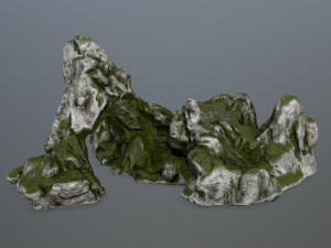 rock gate Model 3D