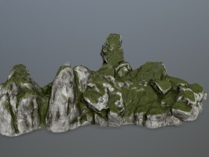 rock gate Model 3D