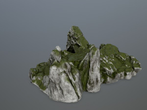 rock gate Model 3D