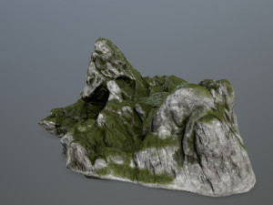 rock gate Model 3D