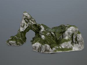 rock gate Model 3D